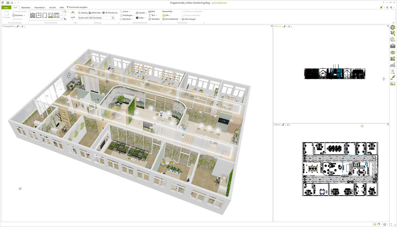 Architecture in pCon Planner