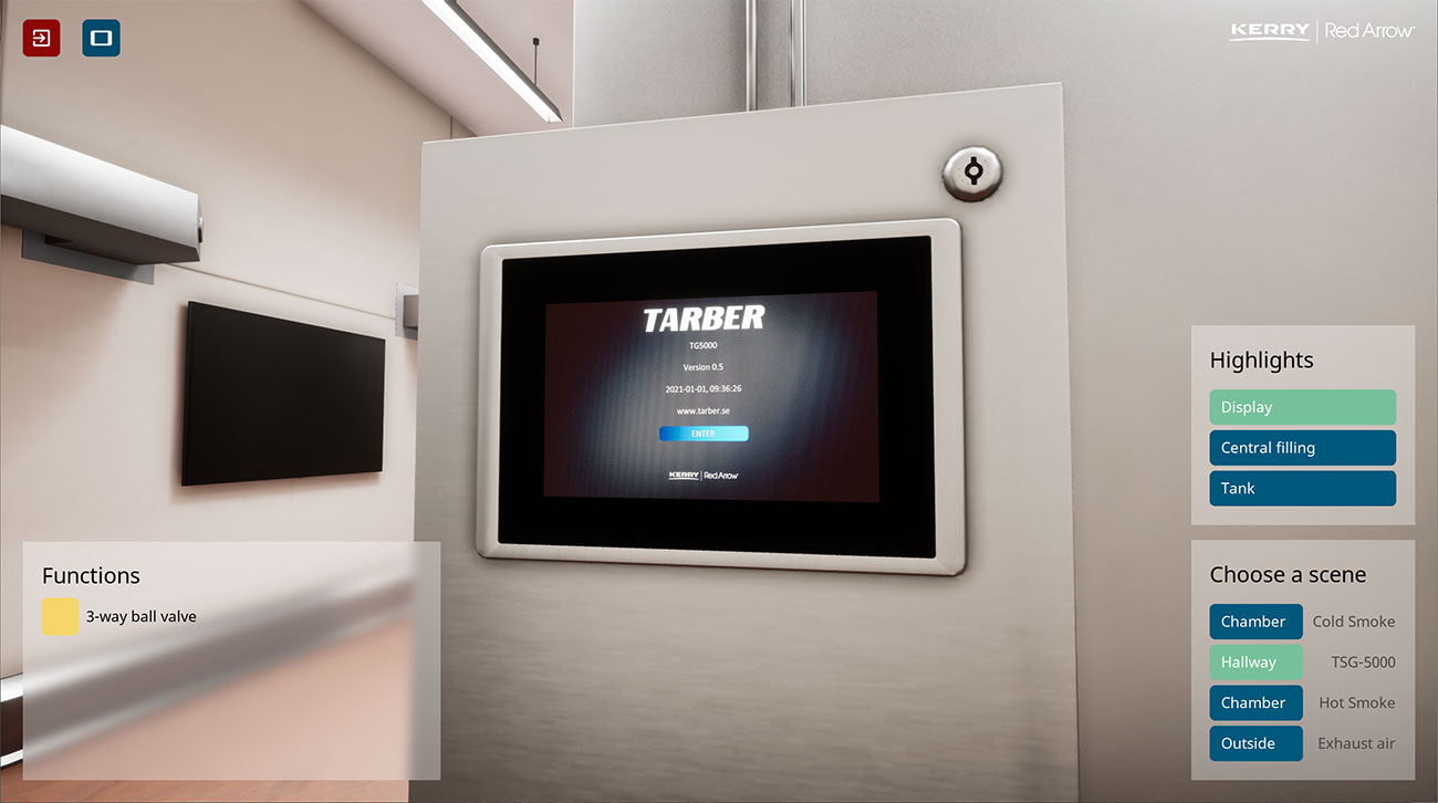 Tarber TSG-5000 display