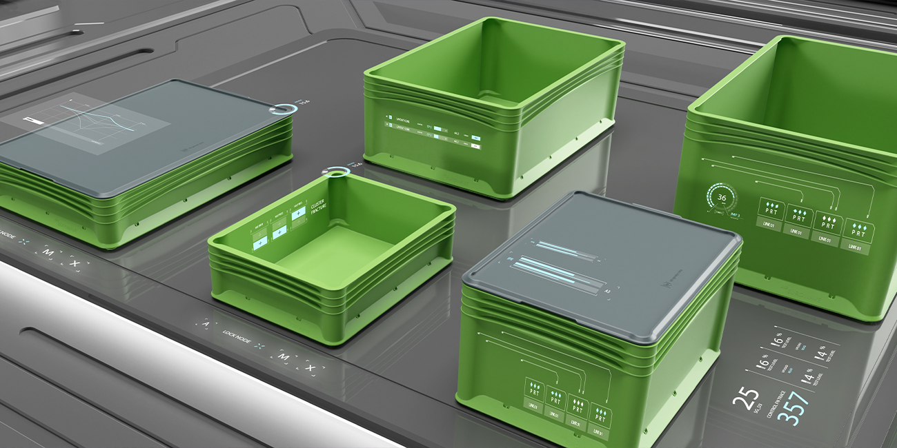 Eurowave container with and without lid