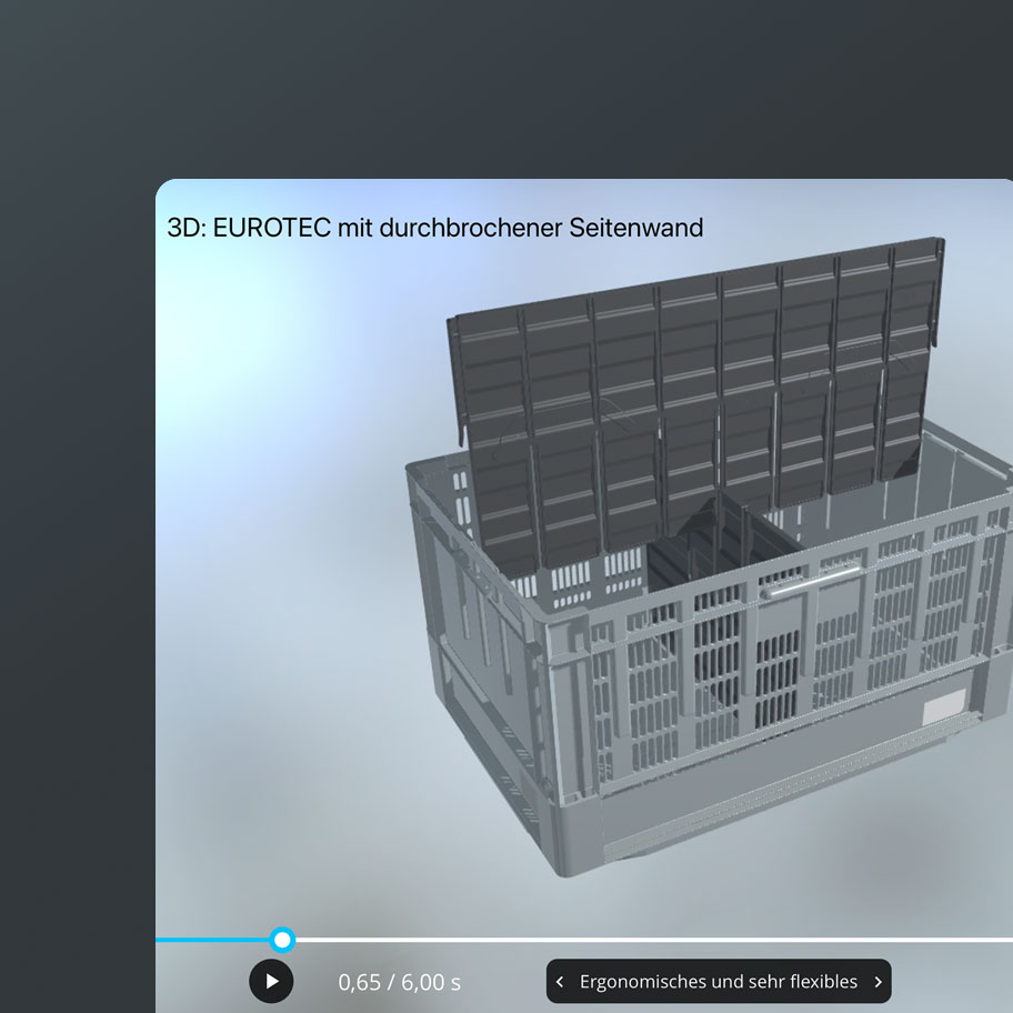 3D Modellansicht im Utz Content Viewer